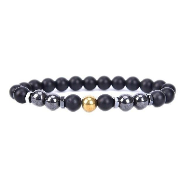 Anti-Swelling Black Obsidian Anklet