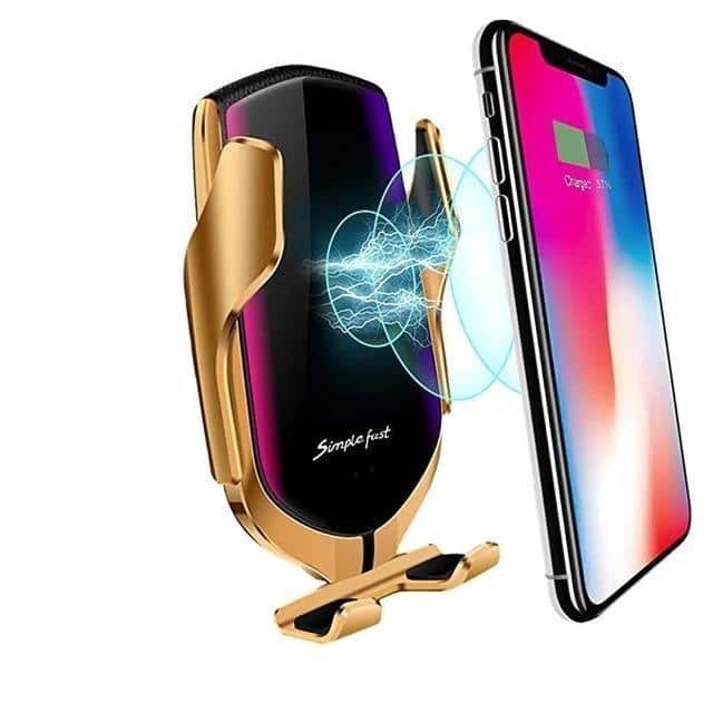 Auto-Clamping Car Phone Charger