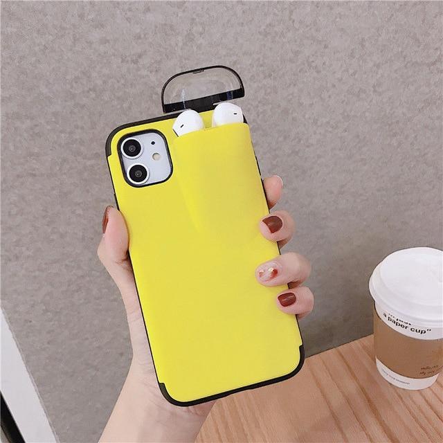 2 in 1 AirPods iPhone Case