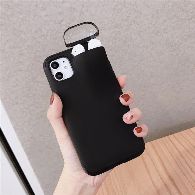 2 in 1 AirPods iPhone Case
