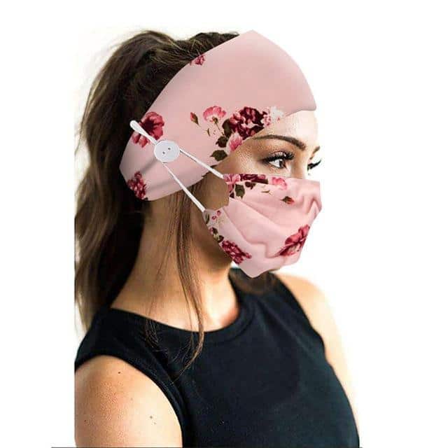 Fashion Button Headbands (Set of 2)