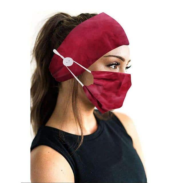 Fashion Button Headbands (Set of 2)