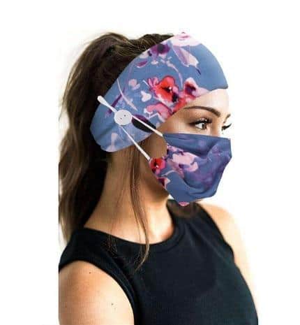 Fashion Button Headbands (Set of 2)