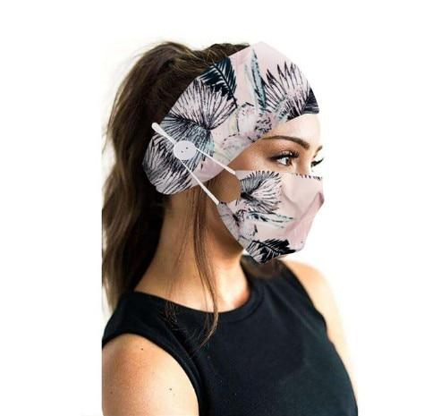 Fashion Button Headbands (Set of 2)