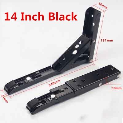 Foldable Wall Shelf Bracket (2 pcs)