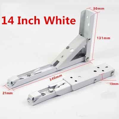 Foldable Wall Shelf Bracket (2 pcs)
