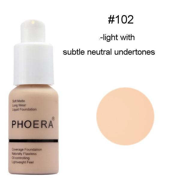 Phoera Flawless Matte Liquid Foundation