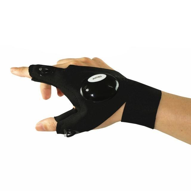 LED Flashlight Waterproof Gloves