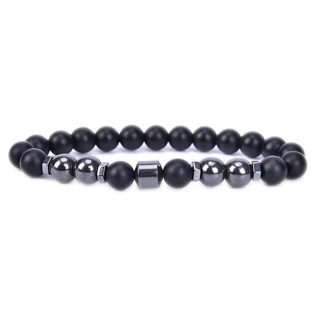 Anti-Swelling Black Obsidian Anklet