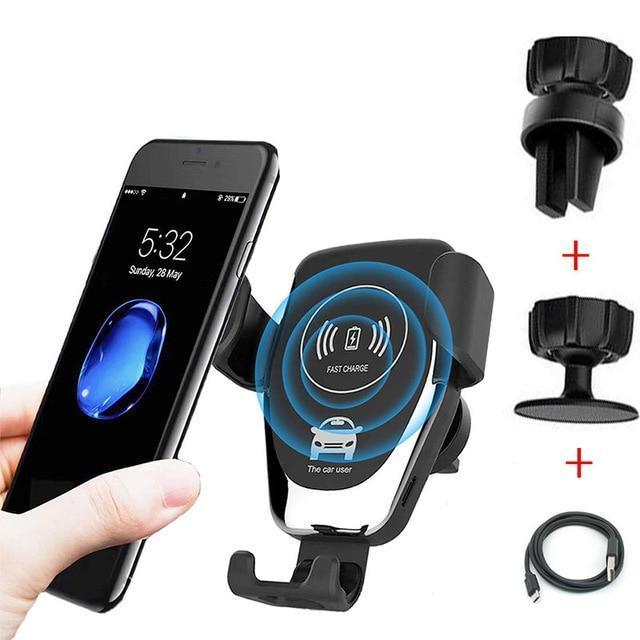 Auto-Clamping Car Phone Charger
