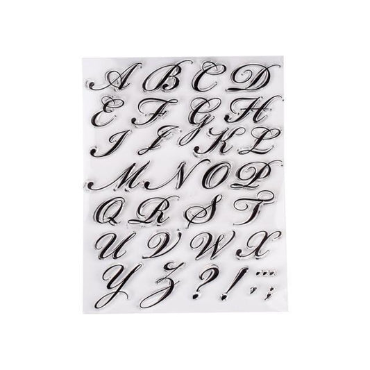 Alphabet Cake Stamp Tool
