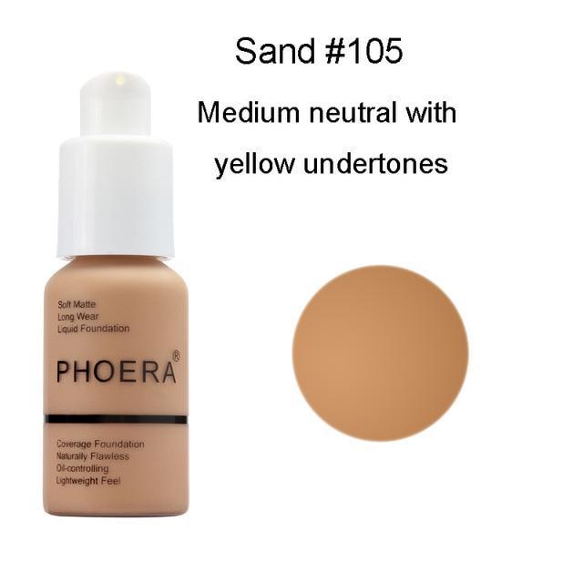 Phoera Flawless Matte Liquid Foundation
