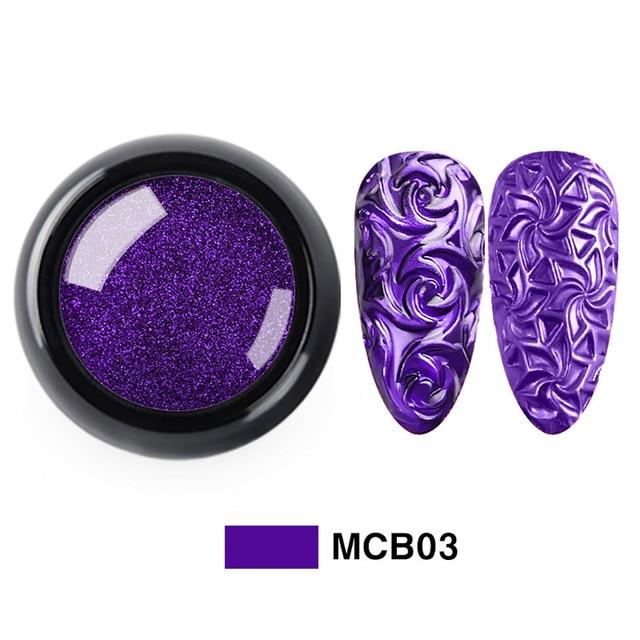 4D Sculpture Nail Art Mold Set