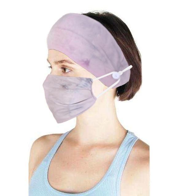 Fashion Button Headbands (Set of 2)